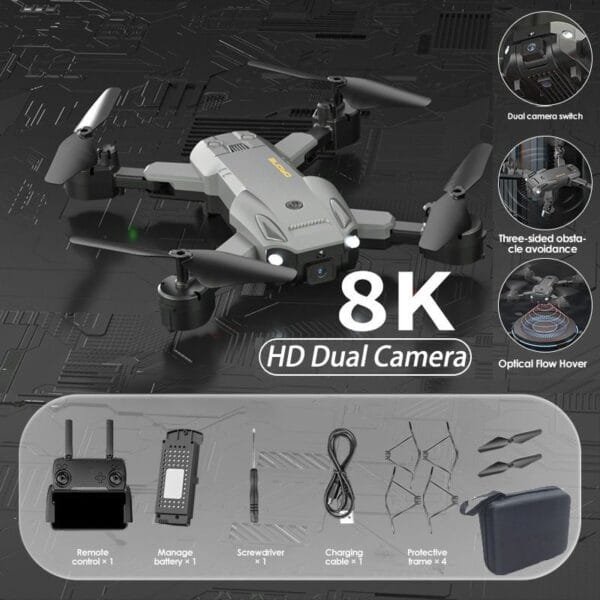 5G MiNi Drone 8K Profesional GPS 3 KM Drones With Camera HD 4K Aerial Photography Helicopter RC Quadcopter Obstacle Avoidance - Image 5